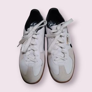 Puma White Palermo Sneakers